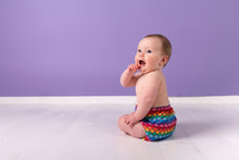 Last opp bildet til galleriet, Baby med badebleie fra TotsBots, med borrelås, mønster: Wish